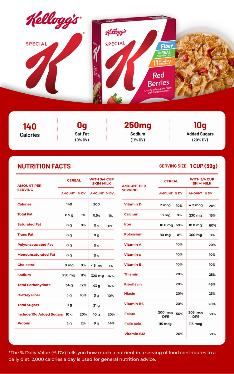 Special K Nutritional Info